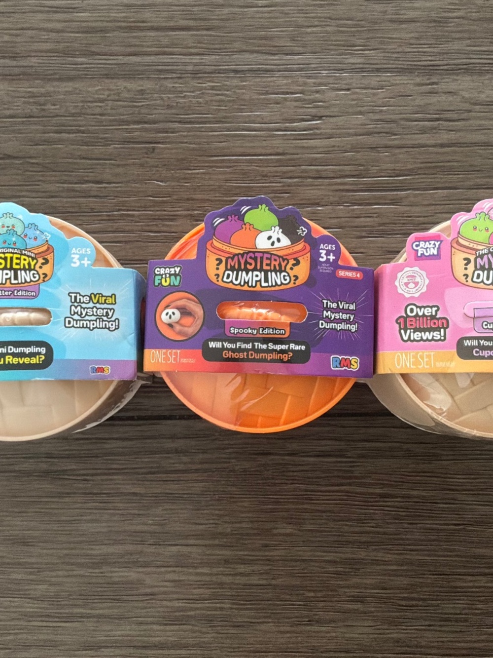 3 mini dumpling bundle